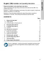 Preview for 5 page of Crundfos SA-CSCR Nstallation And Operating Instructions