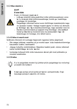 Предварительный просмотр 72 страницы Crundfos SA-CSCR Nstallation And Operating Instructions