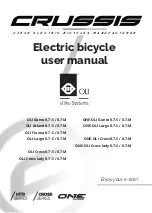 CRUSSIS OLI Atland 8.7-M User Manual preview