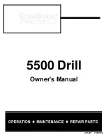 CrustBuster 5500 Owner'S Manual preview