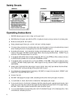 Preview for 8 page of CrustBuster 850 Owner'S Manual