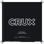 Crux 14615 Instruction Manual предпросмотр