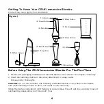 Предварительный просмотр 8 страницы Crux 14790 Instruction Manual