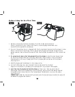 Предварительный просмотр 12 страницы Crux 2.2 pound Touchscreen Air Convection Fryer Instruction Manual