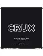 Crux 31865 Instruction Manual предпросмотр