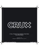 Предварительный просмотр 1 страницы Crux 31866 Instruction Manual