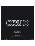 Crux 31874 Instruction Manual preview