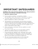 Preview for 4 page of Crux 6QT Instruction Manual