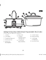 Предварительный просмотр 9 страницы Crux 6QT Instruction Manual