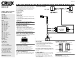 Preview for 1 page of Crux BEECR-35P Manual