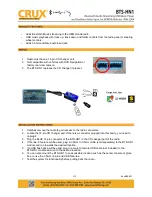 Crux BTS-HN1 Quick Start Manual предпросмотр