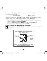 Предварительный просмотр 8 страницы Crux CRUX003 Instruction Manual