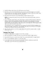 Preview for 13 page of Crux CRX14540 Instruction Manual