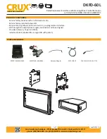 Crux DKFD-60L Manual предпросмотр