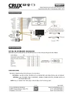 Preview for 2 page of Crux DKGM-51 Manual