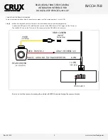 Preview for 5 page of Crux RVCCH-75B Manual