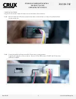 Preview for 5 page of Crux RVCCH-75F Instructions Manual