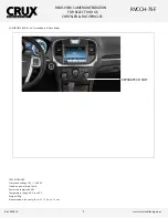 Предварительный просмотр 9 страницы Crux RVCCH-75F Instructions Manual