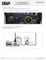 Preview for 6 page of Crux RVCCH-75K Installation Instructions Manual