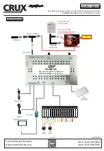 Preview for 3 page of Crux RVCMB-78E Manual