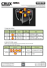 Preview for 10 page of Crux RVCMB-78E Manual