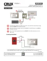 Preview for 2 page of Crux RVCMT-69 Manual