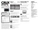 Preview for 5 page of Crux RVCVW-73P Quick Start Manual