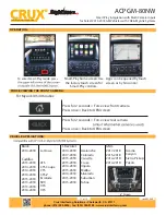 Preview for 11 page of Crux Sightline ACPGM-80NW Manual