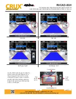 Preview for 6 page of Crux Sightline RVCAD-81H Quick Start Manual