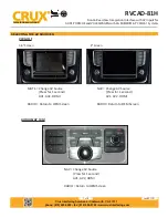 Preview for 7 page of Crux Sightline RVCAD-81H Quick Start Manual