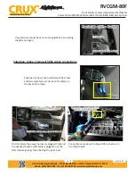 Preview for 3 page of Crux Sightline RVCGM-80F Quick Start Manual