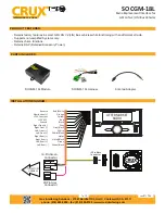 Предварительный просмотр 1 страницы Crux SOCGM-18L Manual