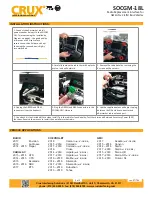 Preview for 2 page of Crux SOCGM-18L Manual