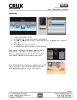 Предварительный просмотр 5 страницы Crux USB-AV Manual