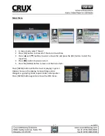 Preview for 6 page of Crux USB-AV Manual