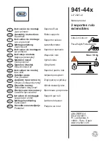 Cruz 941-44 Series Assembly Instructions Manual предпросмотр