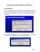 Предварительный просмотр 27 страницы CruzPro MaxVu110 User Manual