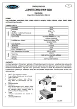 Предварительный просмотр 1 страницы CRX CRX332 Instruction Manual