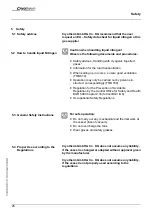 Preview for 30 page of Cryotherm BIOSAFE 120 Operating Manual