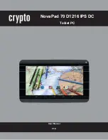 Crypto NovaPad 70 D1216 IPS DC User Manual предпросмотр