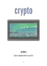 Предварительный просмотр 11 страницы Crypto Q7002 Quick Start Manual