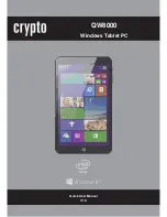 Crypto QW8000 Quick User Manual предпросмотр