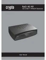 Crypto ReDi 40 MP User Manual preview