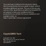 Preview for 35 page of CryptoDATA Tech IMPULSE K1 Manual Manual