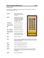 Preview for 9 page of CryptOn EB30-2R Operating Instructions Manual