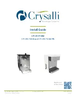 Предварительный просмотр 1 страницы Crysalli CP-JR-CT1SW Install Manual