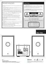 Предварительный просмотр 4 страницы Crystal Acoustics 3D-HIFI360 Quick Manual