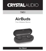 Crystal Acoustics AirBuds TWS1 User Manual предпросмотр