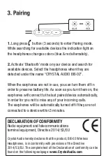 Предварительный просмотр 4 страницы Crystal Acoustics BIE-02 User Manual