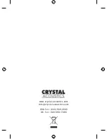 Предварительный просмотр 20 страницы Crystal Acoustics Bipolar Series Owner'S Manual